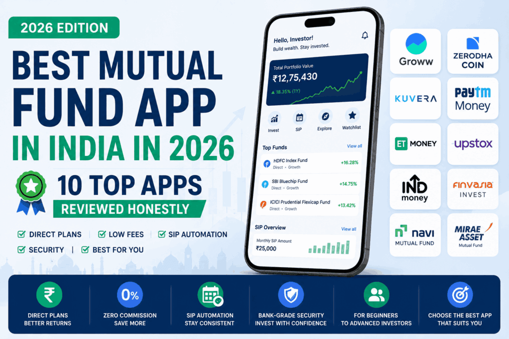 Best Mutual Fund App in India in 2026