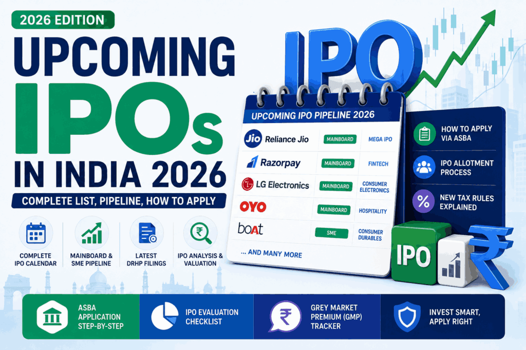 Upcoming IPOs in India in 2026